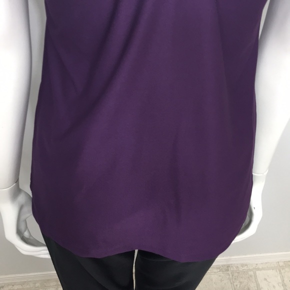Reaction Kenneth Cole Purple Tank Top Size Small - Picture 9 of 10